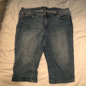 Chaps Jean Shorts Size 18W